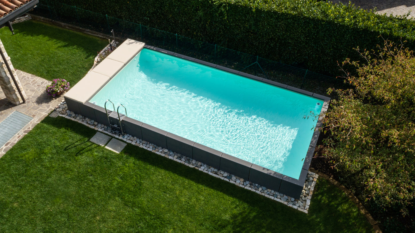Halbversenkter Pool - DIVINA