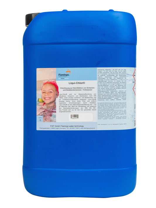 Chlorlösung, stabilisiert (Chlorlösung flüssig für Dosieranlagen), 25 kg
