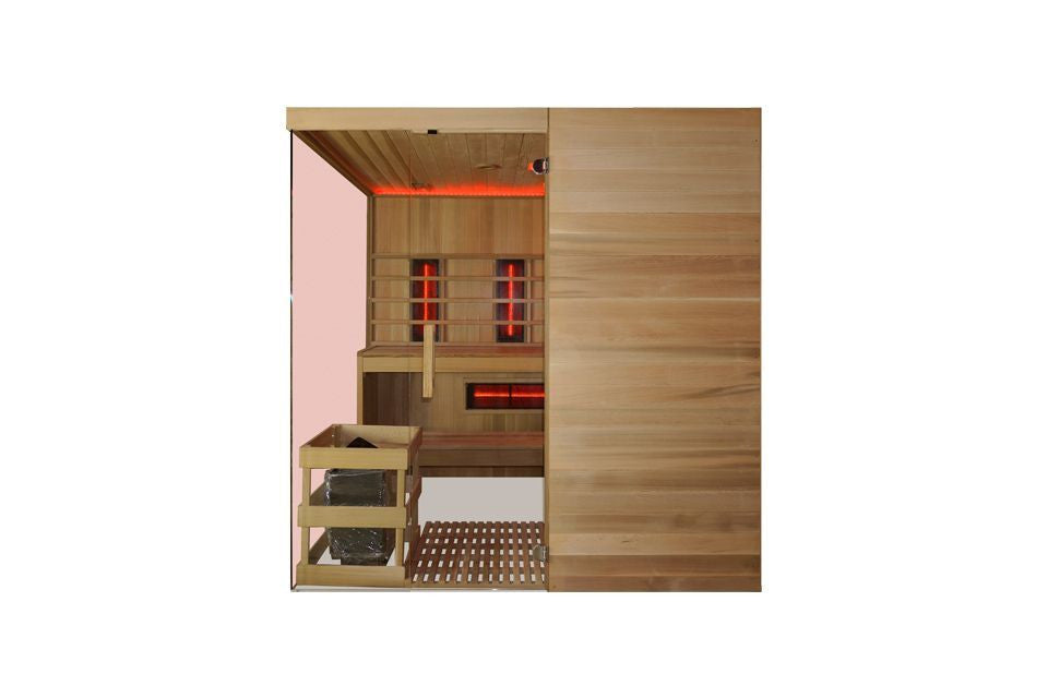 Combi Sauna für 5 Personen