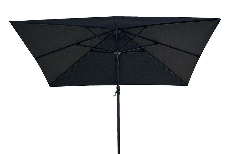 Sonnenschirm 300 x 300 cm Shadow - Anthrazit/Grau