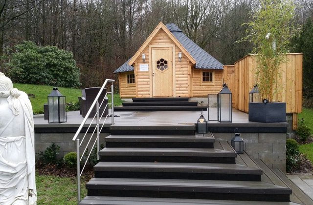 Saunakota / Gartensauna 25m²