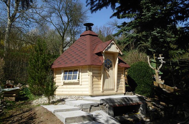 Saunakota / Gartensauna 7m²