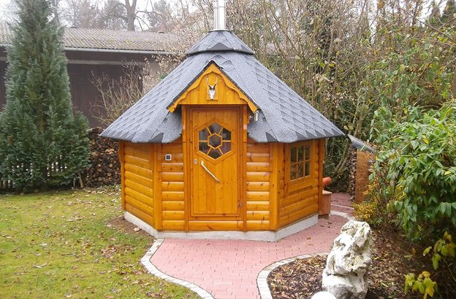 Saunakota / Gartensauna 7m²