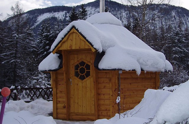 Saunakota / Gartensauna 7m²