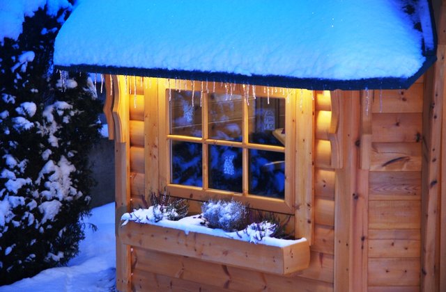 Saunakota / Gartensauna 7m²