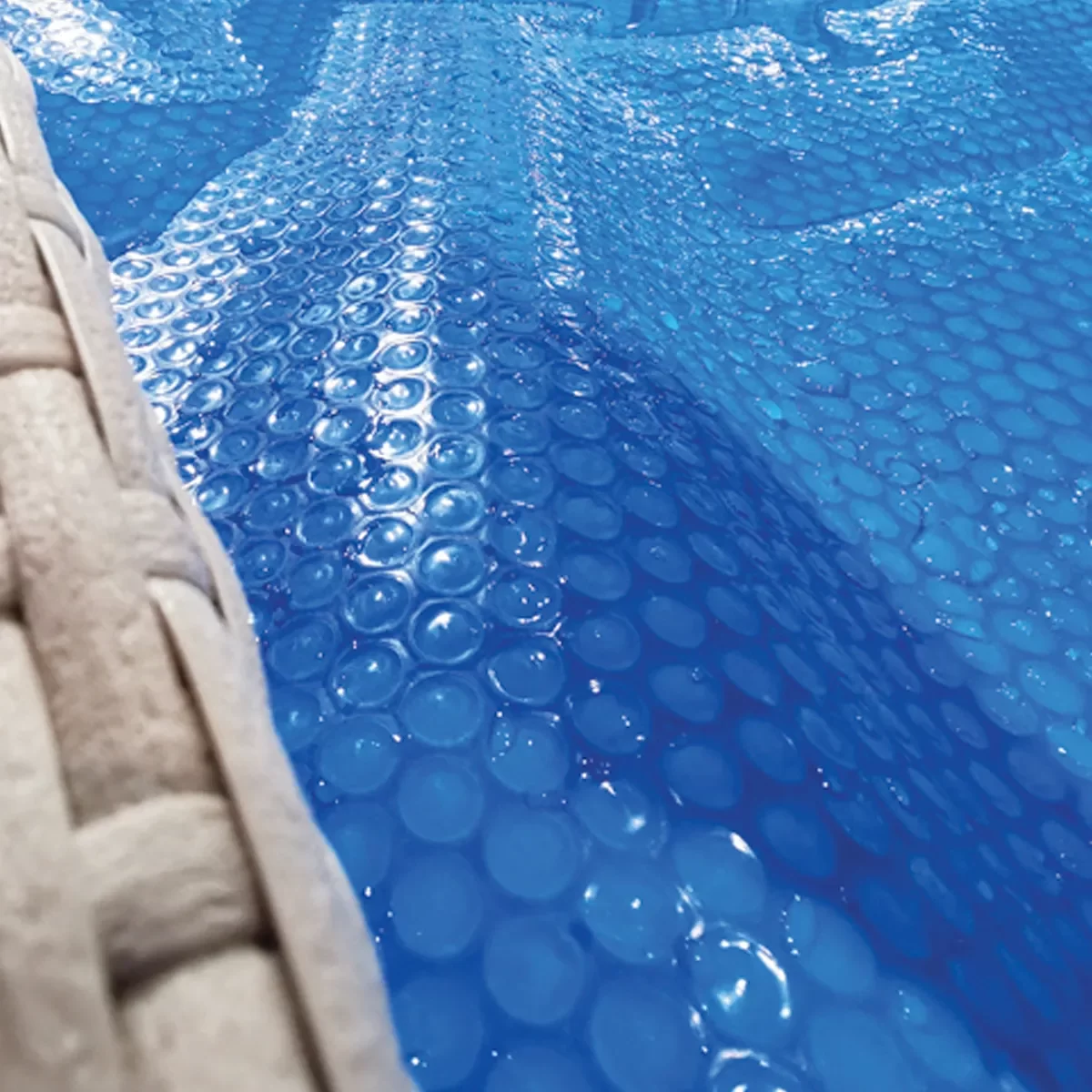 Sommer Poolabdeckung Luftpolsterfolie