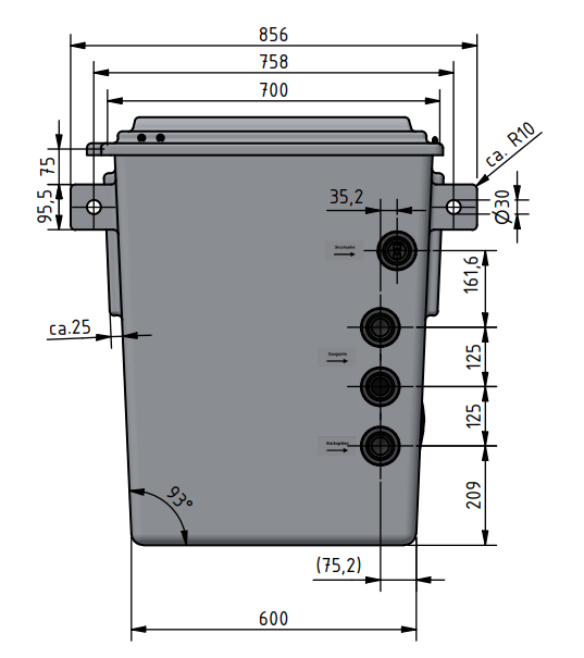Pool Technikbox / bis 30m³