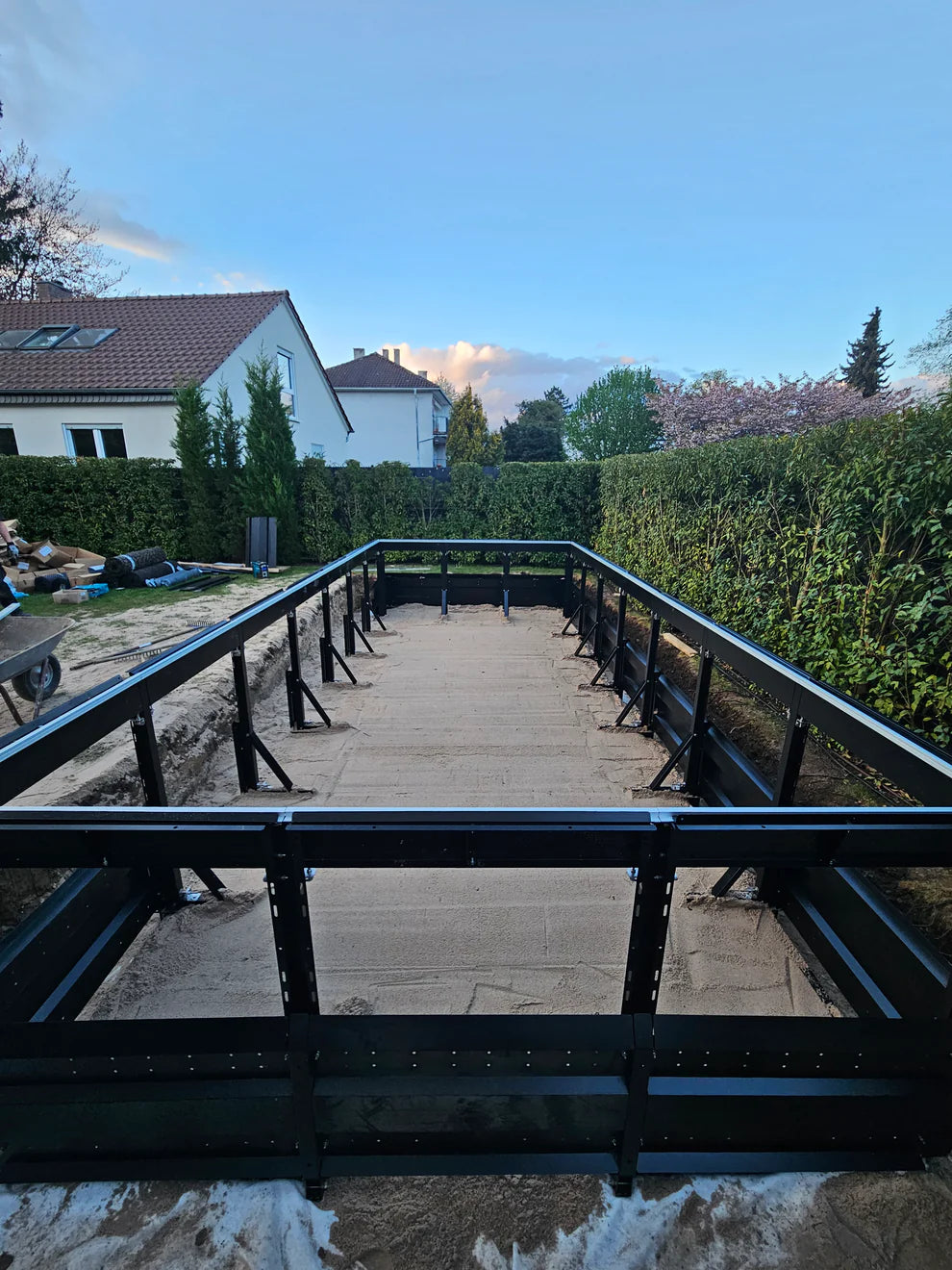 Dolce Vita Divina Premium – Exklusiver teilversenkter Pool mit Komplettausstattung