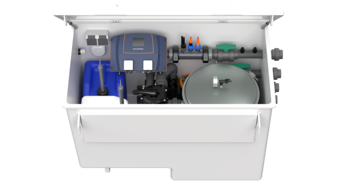 Pool Technikbox / bis 30m³