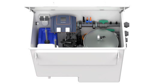 Pool Technikbox / bis 30m³