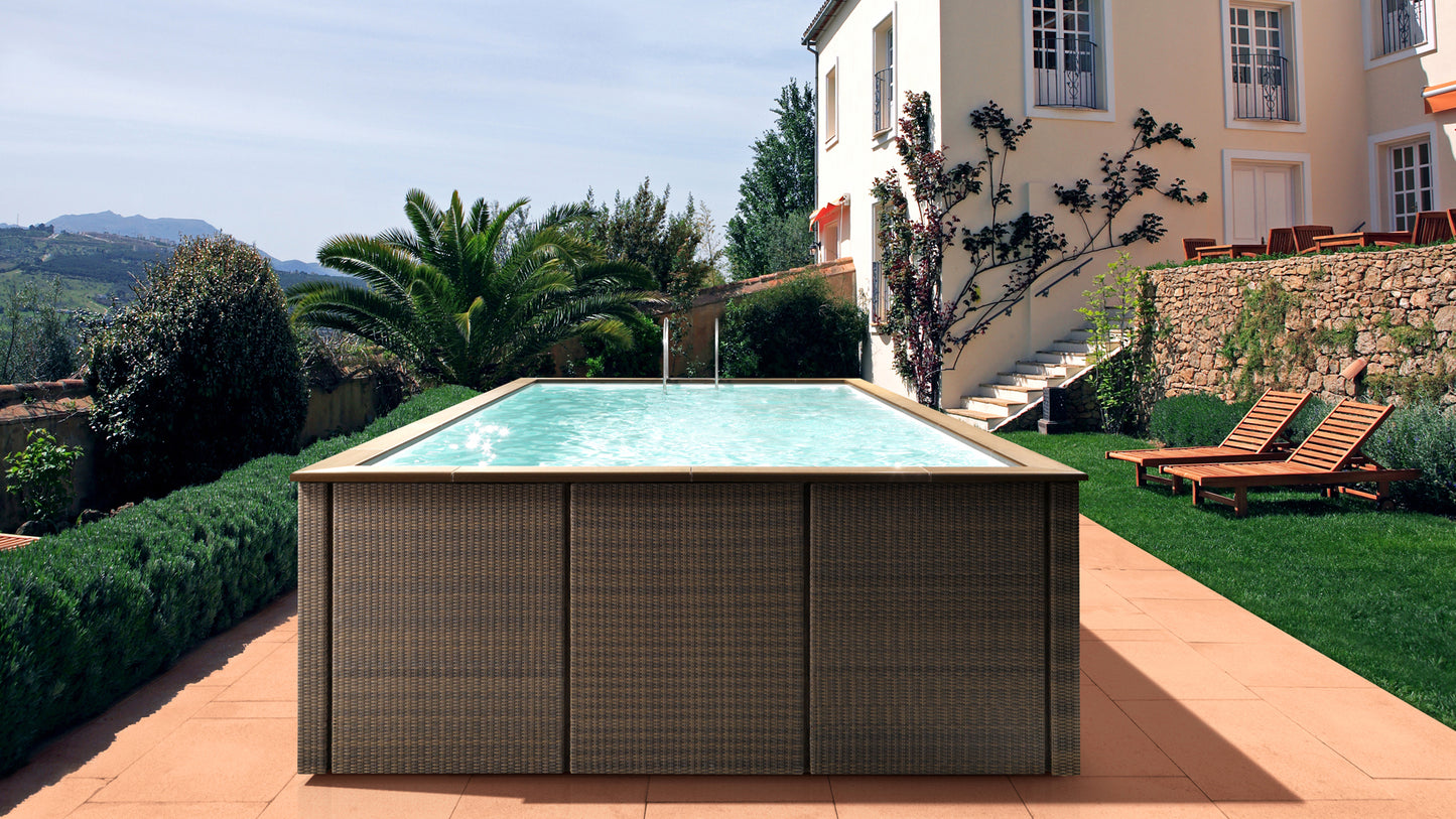 Aufstellpool Dolce Vita Rattan