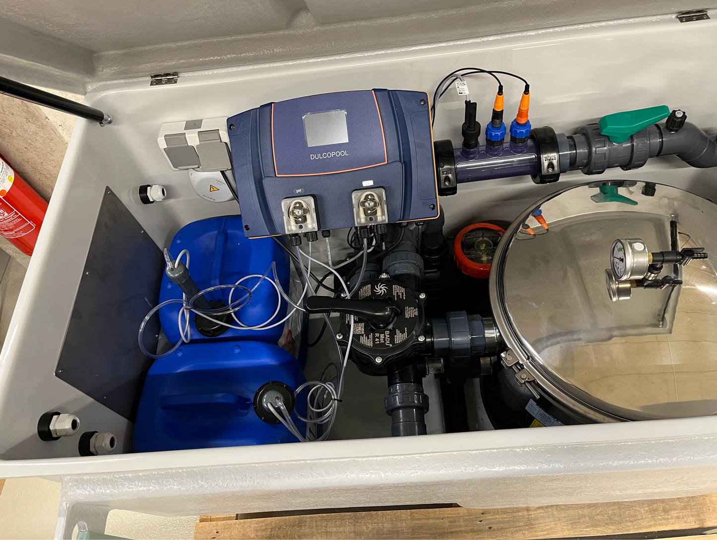 Pool Technikbox / bis 30m³
